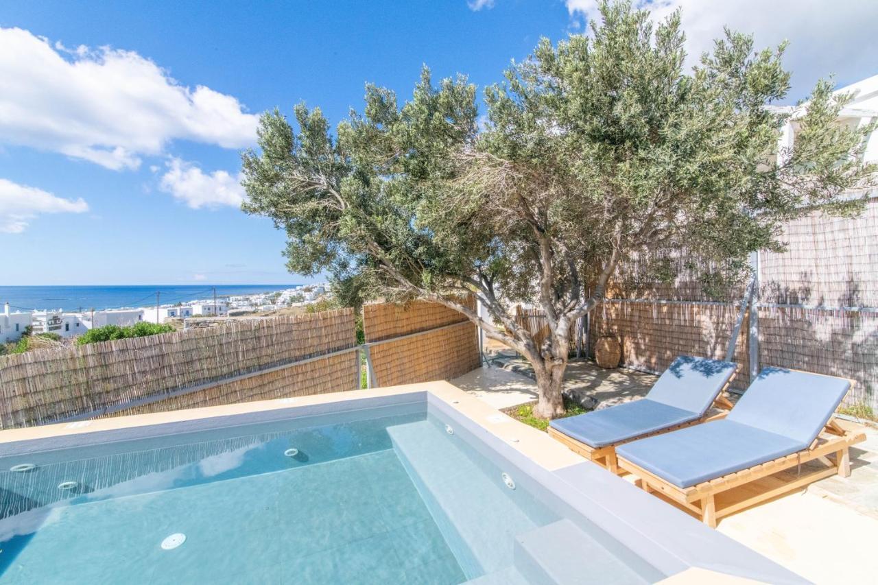 Villa With View Of Agios Ioannis And Pool With Jacuzzi Exterior photo