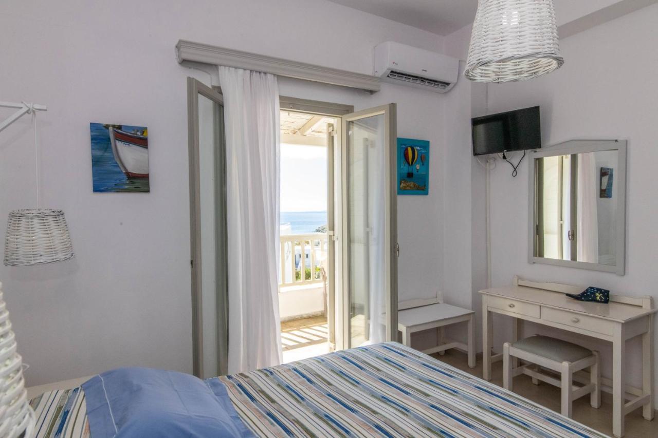 Villa With View Of Agios Ioannis And Pool With Jacuzzi Exterior photo